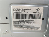 2012 Chevrolet Captiva Sport Radio AM FM Cd Player Receiver Replacement P/N:22847154 123000-3950A101 Fits OEM Used Auto Part