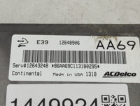2012 Chevrolet Captiva Sport PCM Engine Control Computer ECU ECM PCU OEM P/N:12648906 Fits Fits 2010 2011 2013 OEM Used Auto