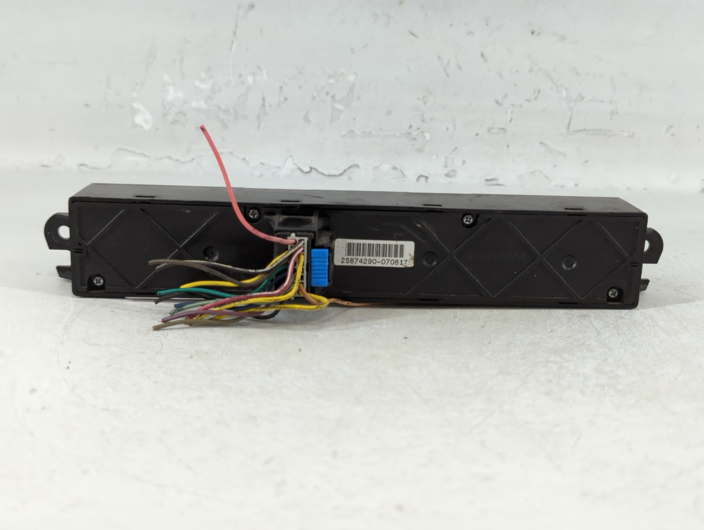 2012 Chevrolet Captiva Sport Climate Control Module Temperature AC/Heater Replacement P/N:25874290-070817 Fits OEM Used Auto