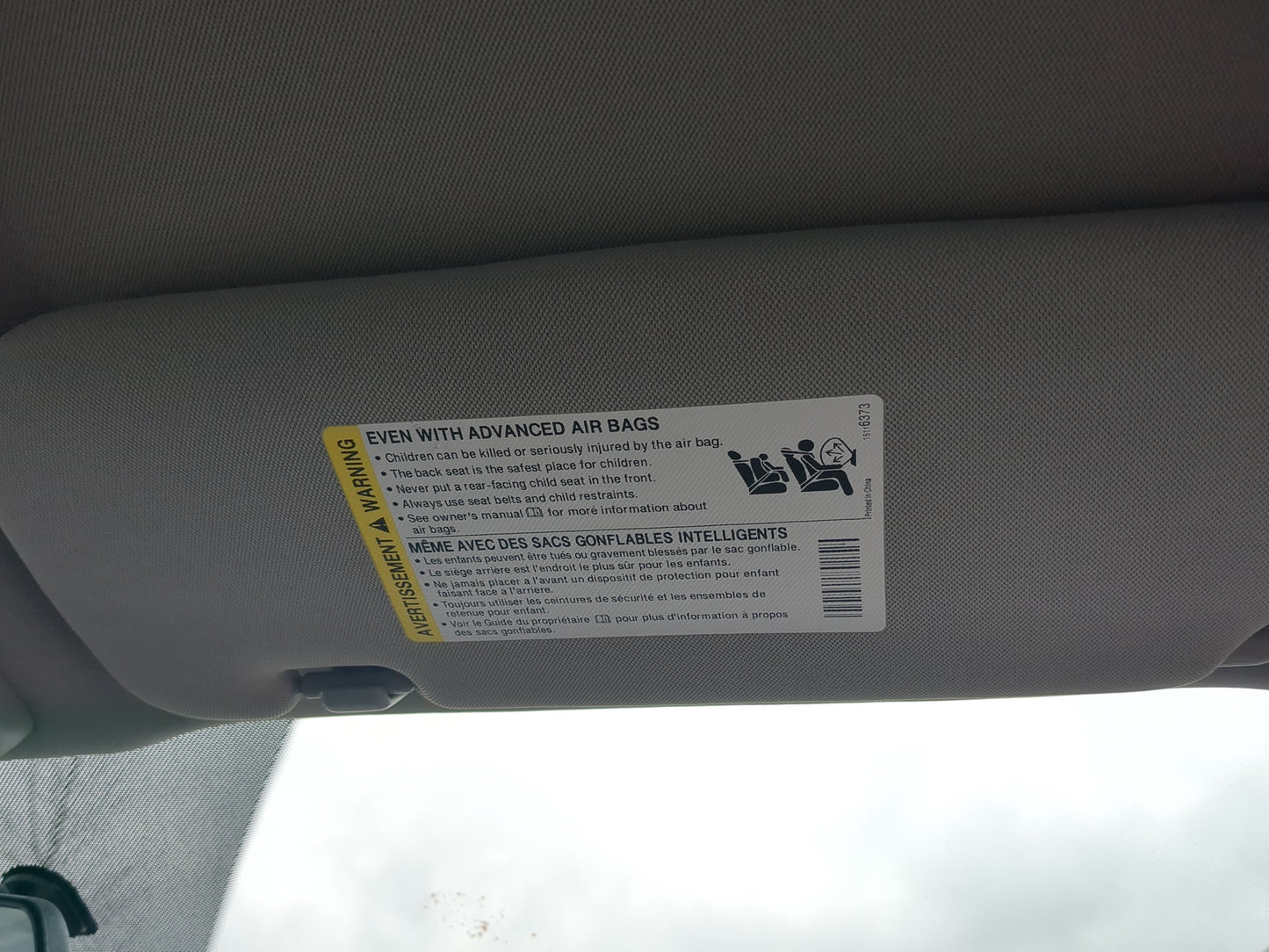 2012-2015 Chevrolet Captiva Sport Sun Visor Shade Replacement Passenger Right Mirror Fits Fits 2008 2009 2010 2012 2013 2014