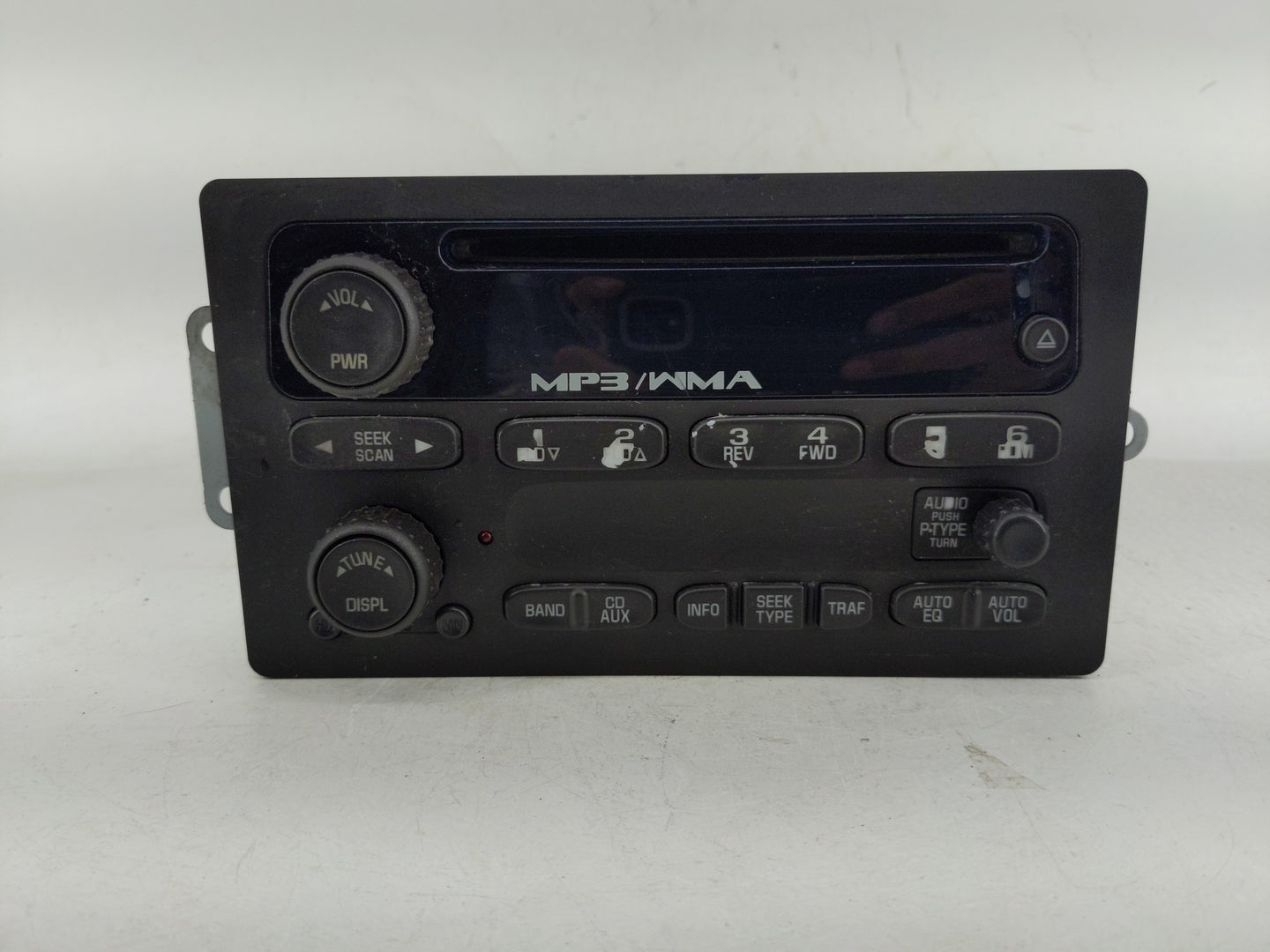 2005-2012 Chevrolet Colorado Radio AM FM Cd Player Receiver Replacement P/N:25998449 Fits OEM Used Auto Parts - Oemusedautop