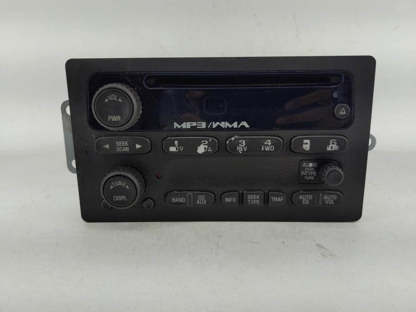 2005-2012 Chevrolet Colorado Radio AM FM Cd Player Receiver Replacement P/N:25998449 Fits OEM Used Auto Parts - Oemusedautop