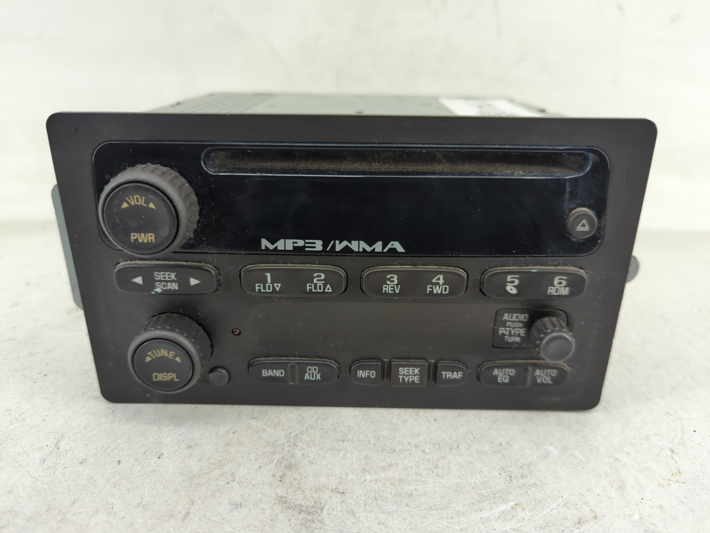 2005-2012 Chevrolet Colorado Radio AM FM Cd Player Receiver Replacement P/N:25998449 Fits OEM Used Auto Parts - Oemusedautop