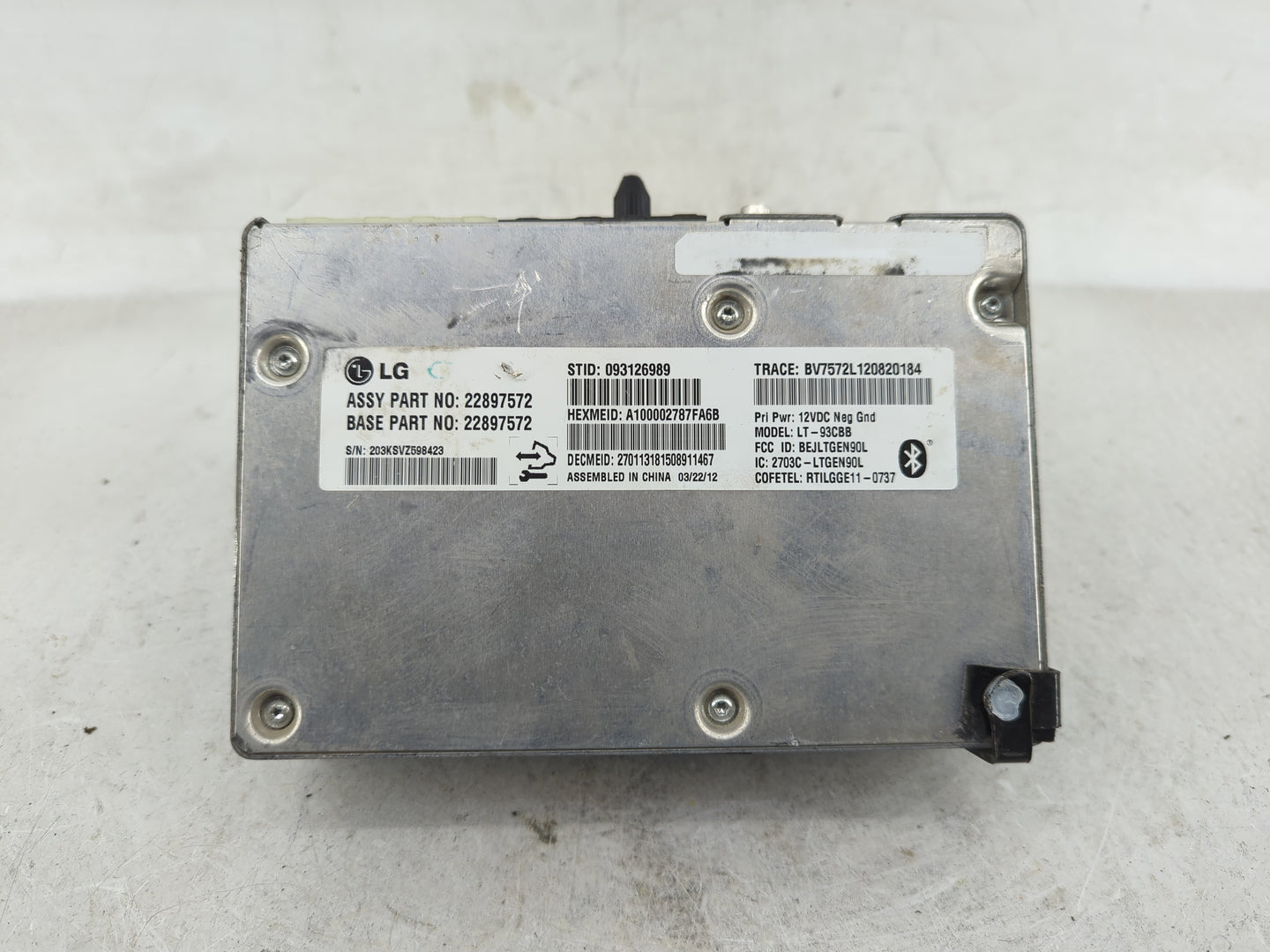 2006-2012 Chevrolet Colorado Radio AM FM Cd Player Receiver Replacement P/N:22897572 Fits Fits 2006 2007 2008 2009 2010 2011