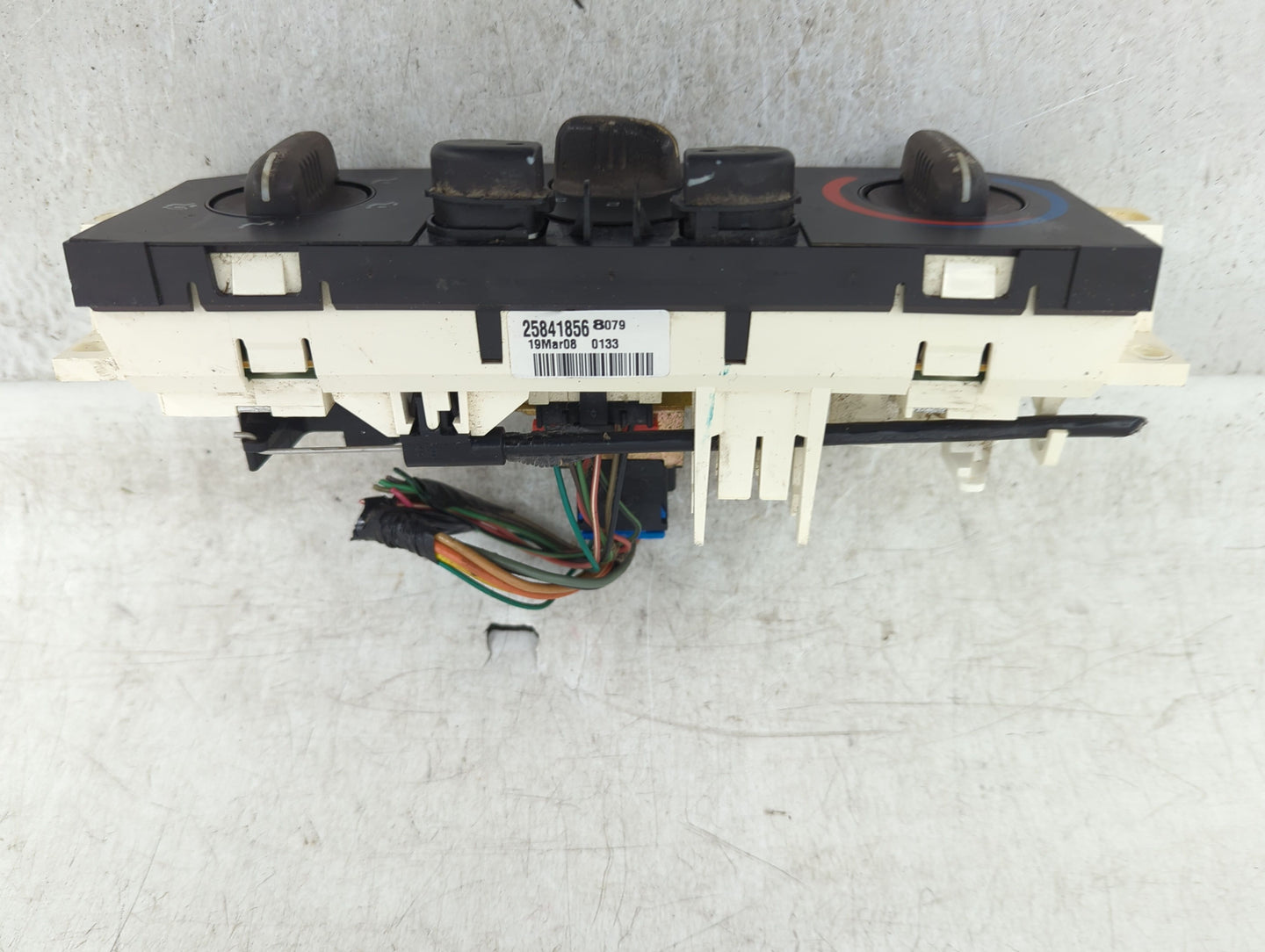 2004-2012 Chevrolet Colorado Climate Control Module Temperature AC/Heater Replacement P/N:25841856 Fits OEM Used Auto Parts 