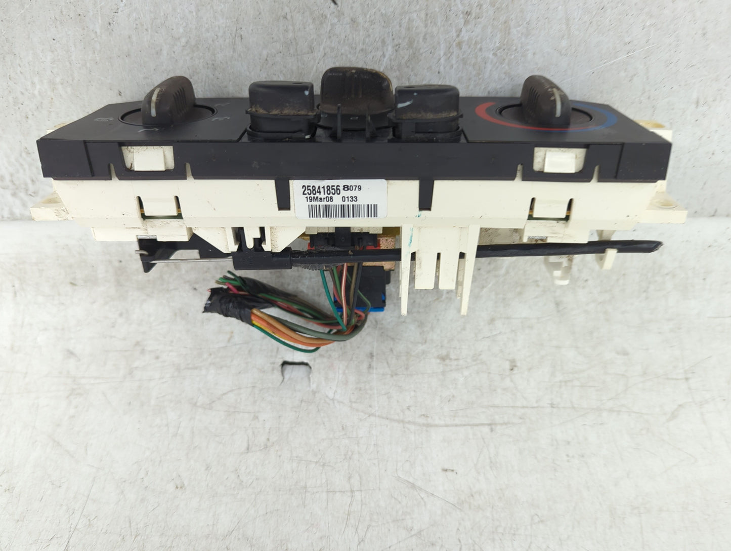 2004-2012 Chevrolet Colorado Climate Control Module Temperature AC/Heater Replacement P/N:25841856 Fits OEM Used Auto Parts 