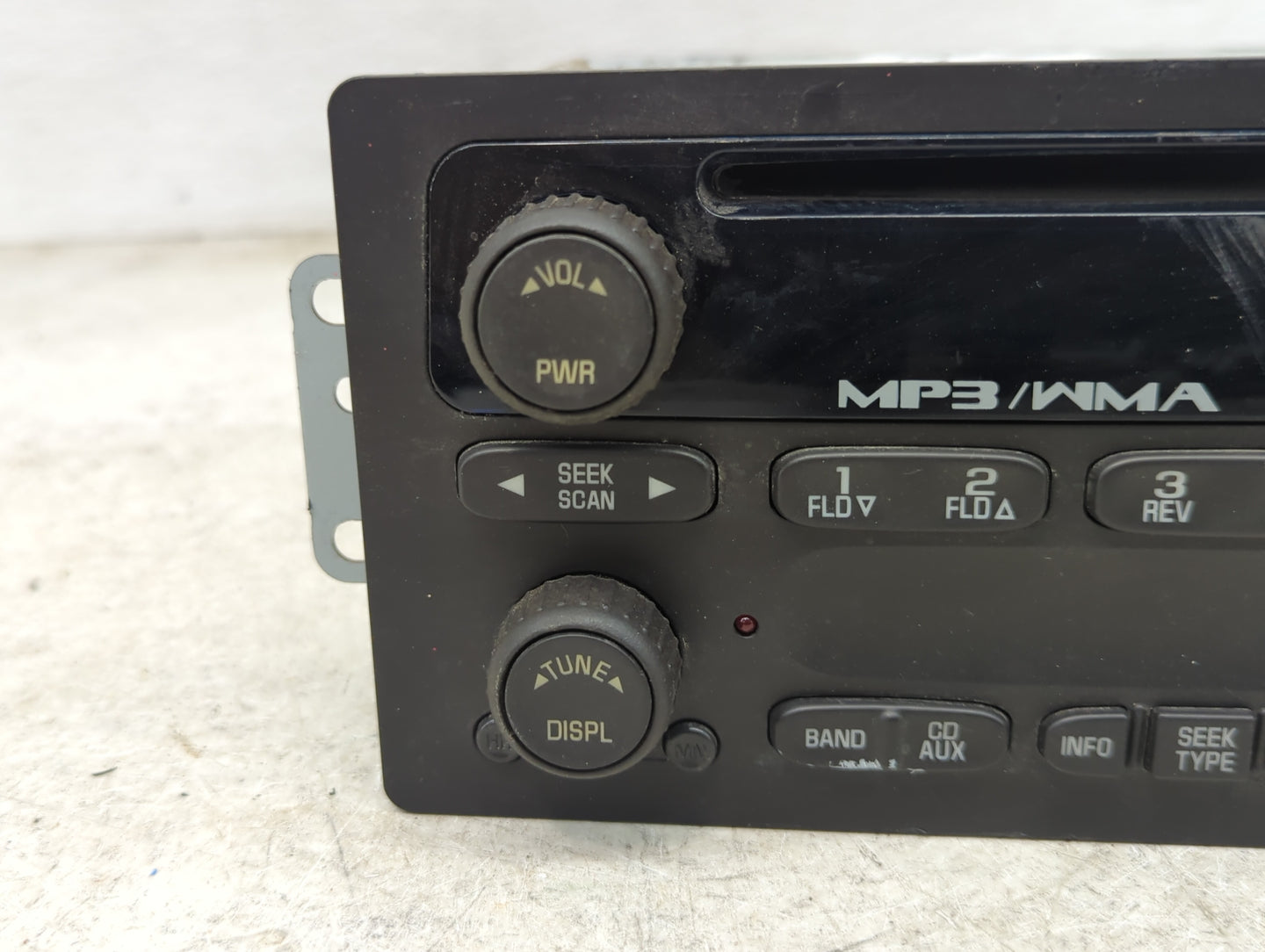 2006-2012 Chevrolet Colorado Radio AM FM Cd Player Receiver Replacement P/N:20161564 25998449 Fits OEM Used Auto Parts - Oem