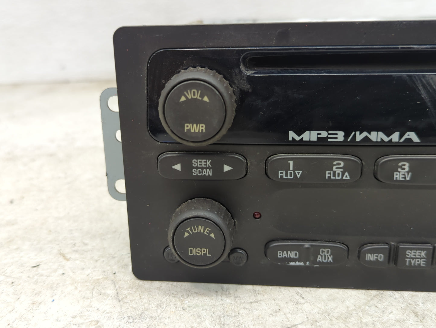 2006-2012 Chevrolet Colorado Radio AM FM Cd Player Receiver Replacement P/N:20161564 25998449 Fits OEM Used Auto Parts - Oem