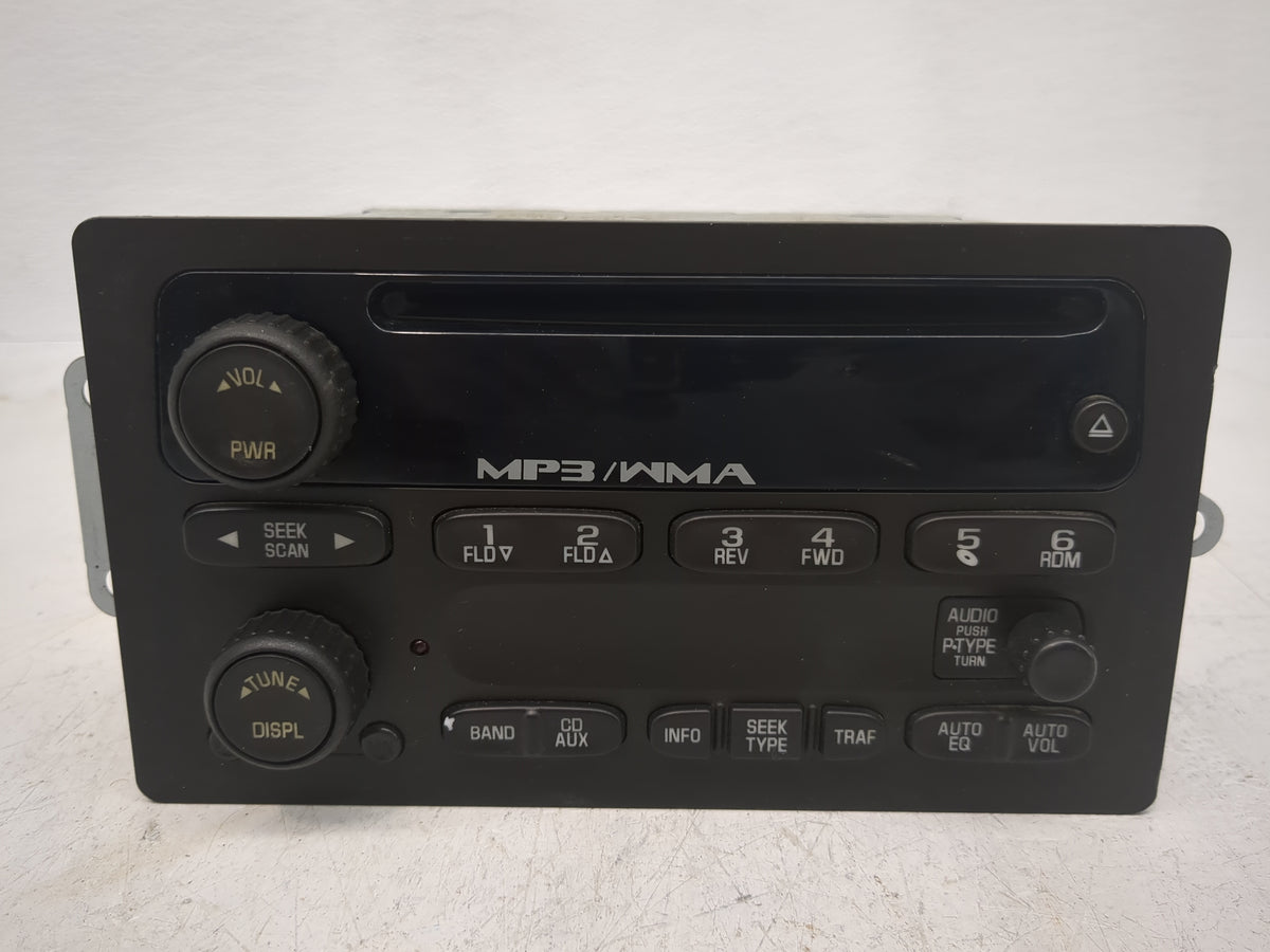 2005-2012 Chevrolet Colorado Radio AM FM Cd Player Receiver Replacement P/N:28161564 25998449 Fits OEM Used Auto Parts - Oem