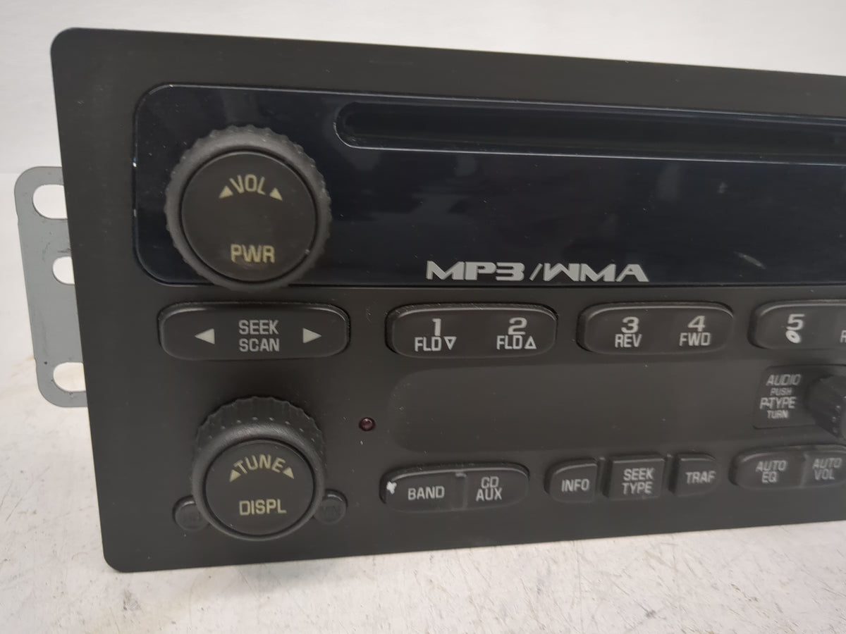 2005-2012 Chevrolet Colorado Radio AM FM Cd Player Receiver Replacement P/N:28161564 25998449 Fits OEM Used Auto Parts - Oem