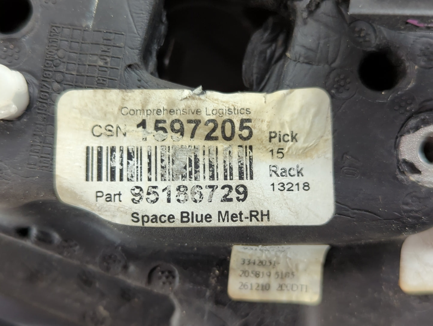 2011-2016 Chevrolet Cruze Passenger Side View Mirror - Right Door Mirror OEM Used - Oemusedautoparts1.com