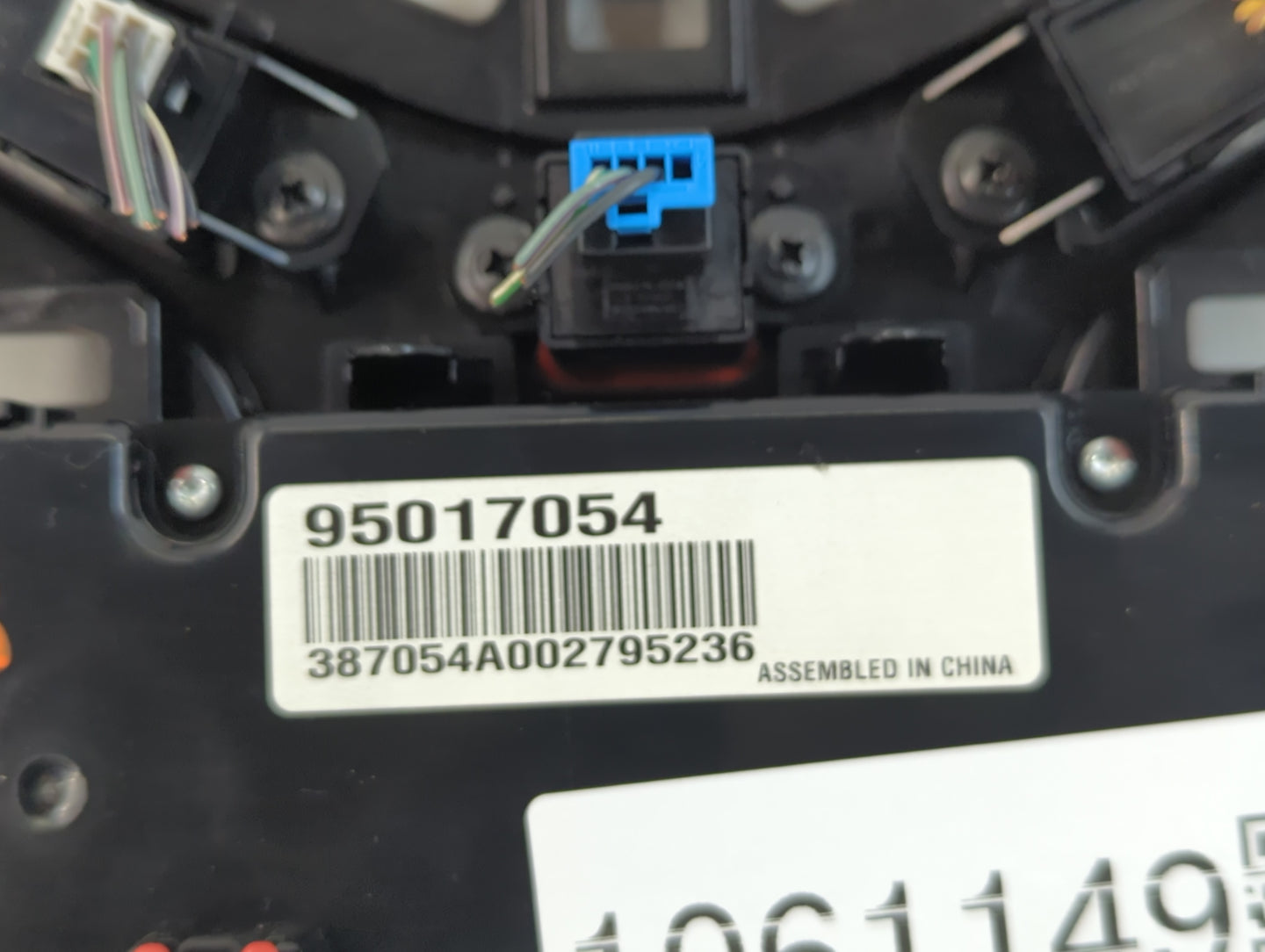 2011-2012 Chevrolet Cruze Climate Control Module Temperature AC/Heater Replacement P/N:95017054 Fits Fits 2011 2012 OEM Used