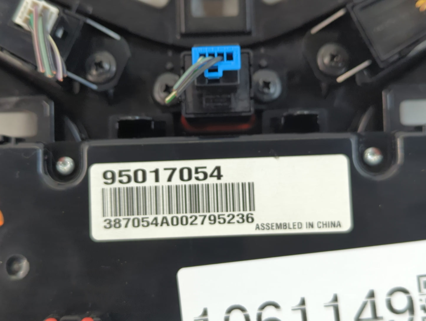 2011-2012 Chevrolet Cruze Climate Control Module Temperature AC/Heater Replacement P/N:95017054 Fits Fits 2011 2012 OEM Used