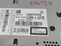 2011-2012 Chevrolet Cruze Radio AM FM Cd Player Receiver Replacement P/N:22870782 Fits Fits 2010 2011 2012 OEM Used Auto Par