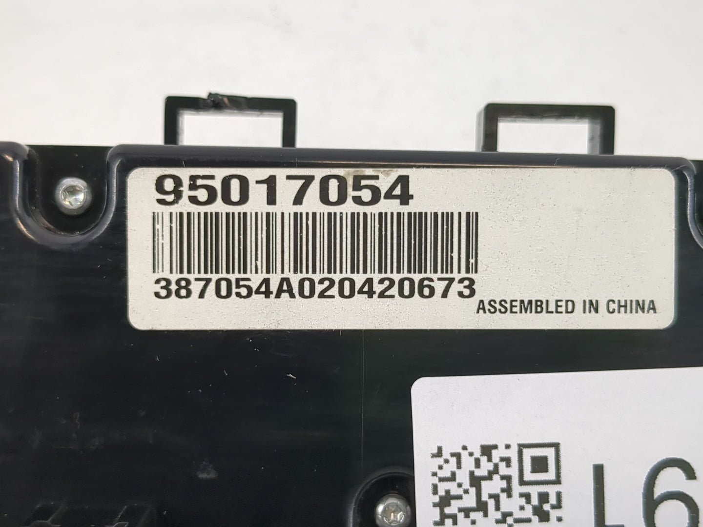 2011-2012 Chevrolet Cruze Climate Control Module Temperature AC/Heater Replacement P/N:95017054 Fits Fits 2011 2012 OEM Used