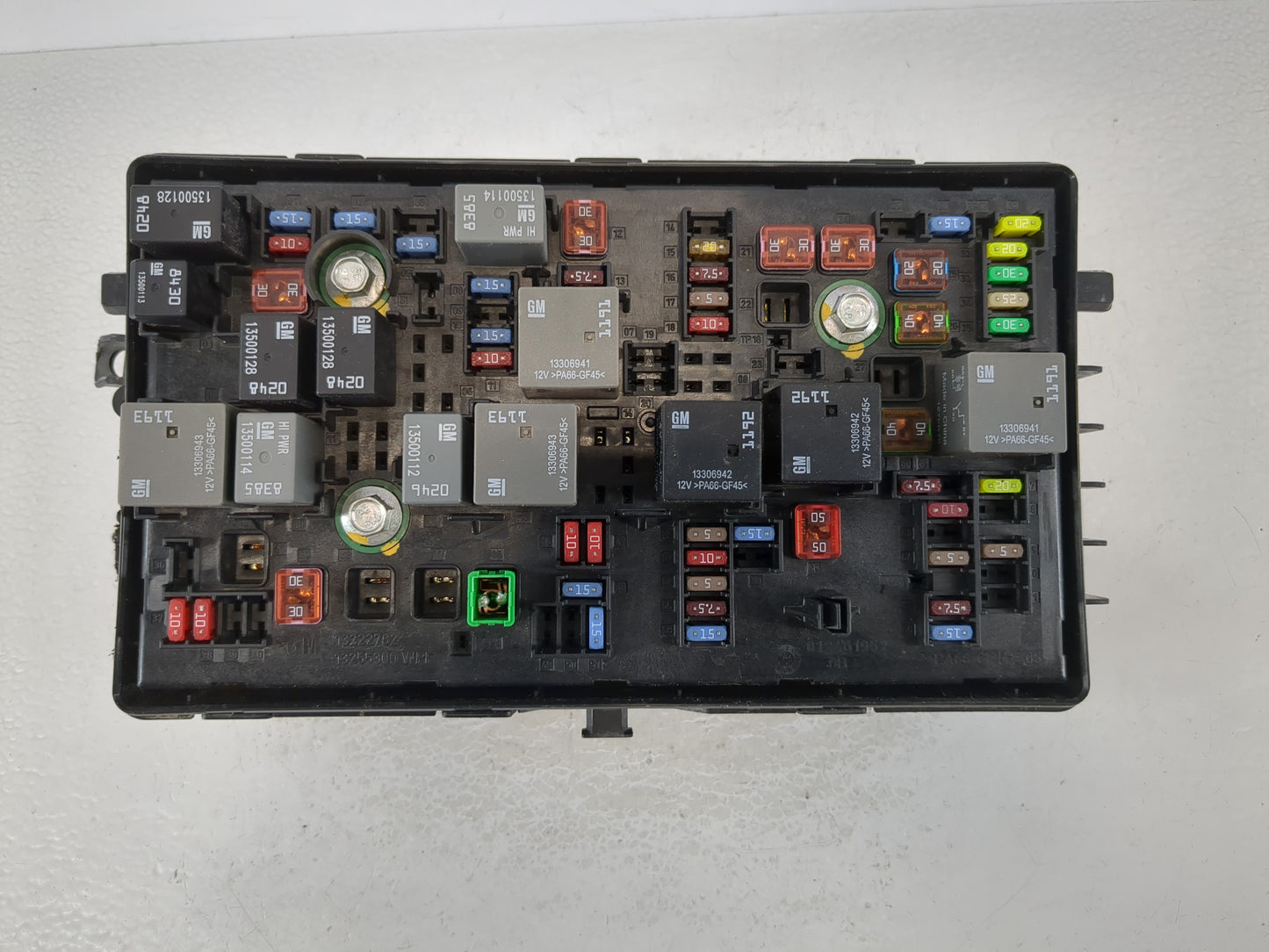 2011-2014 Chevrolet Cruze Fusebox Fuse Box Panel Relay Module P/N:96982033 Fits Fits 2011 2012 2013 2014 OEM Used Auto Parts