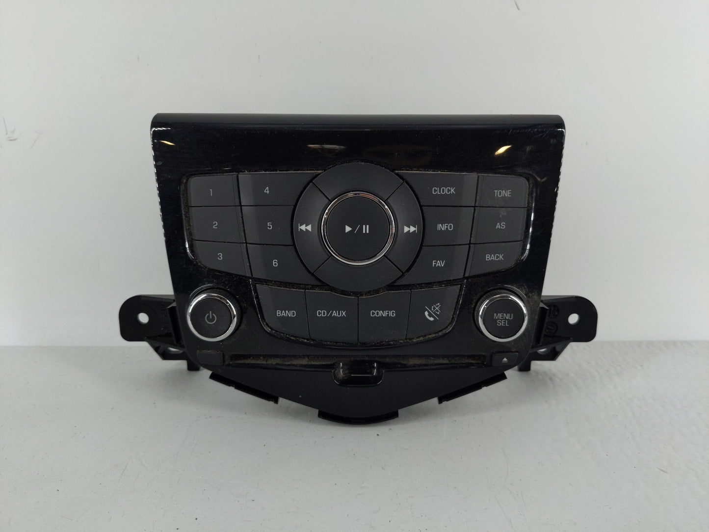 2012 Chevrolet Cruze Radio AM FM Cd Player Receiver Replacement P/N:95914367 Fits OEM Used Auto Parts - Oemusedautoparts1.co