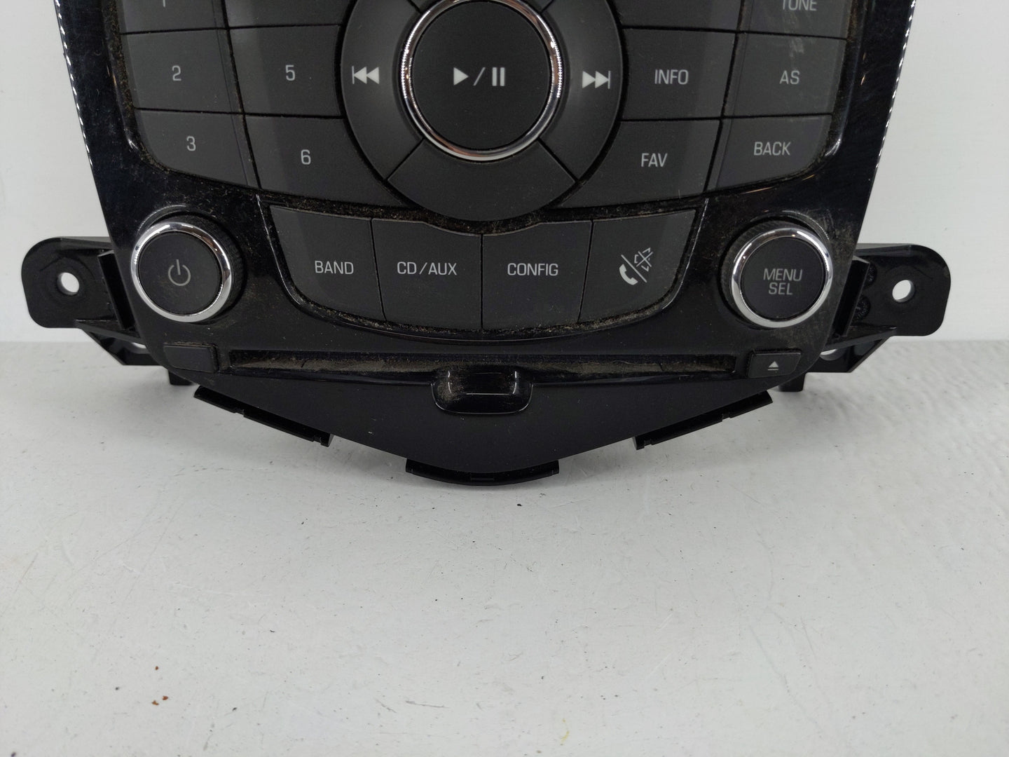 2012 Chevrolet Cruze Radio AM FM Cd Player Receiver Replacement P/N:95914367 Fits OEM Used Auto Parts - Oemusedautoparts1.co