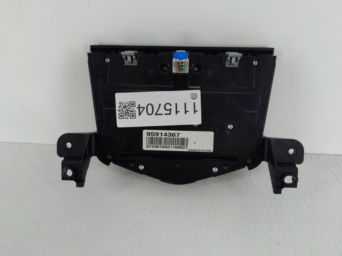 2012 Chevrolet Cruze Radio AM FM Cd Player Receiver Replacement P/N:95914367 Fits OEM Used Auto Parts - Oemusedautoparts1.co