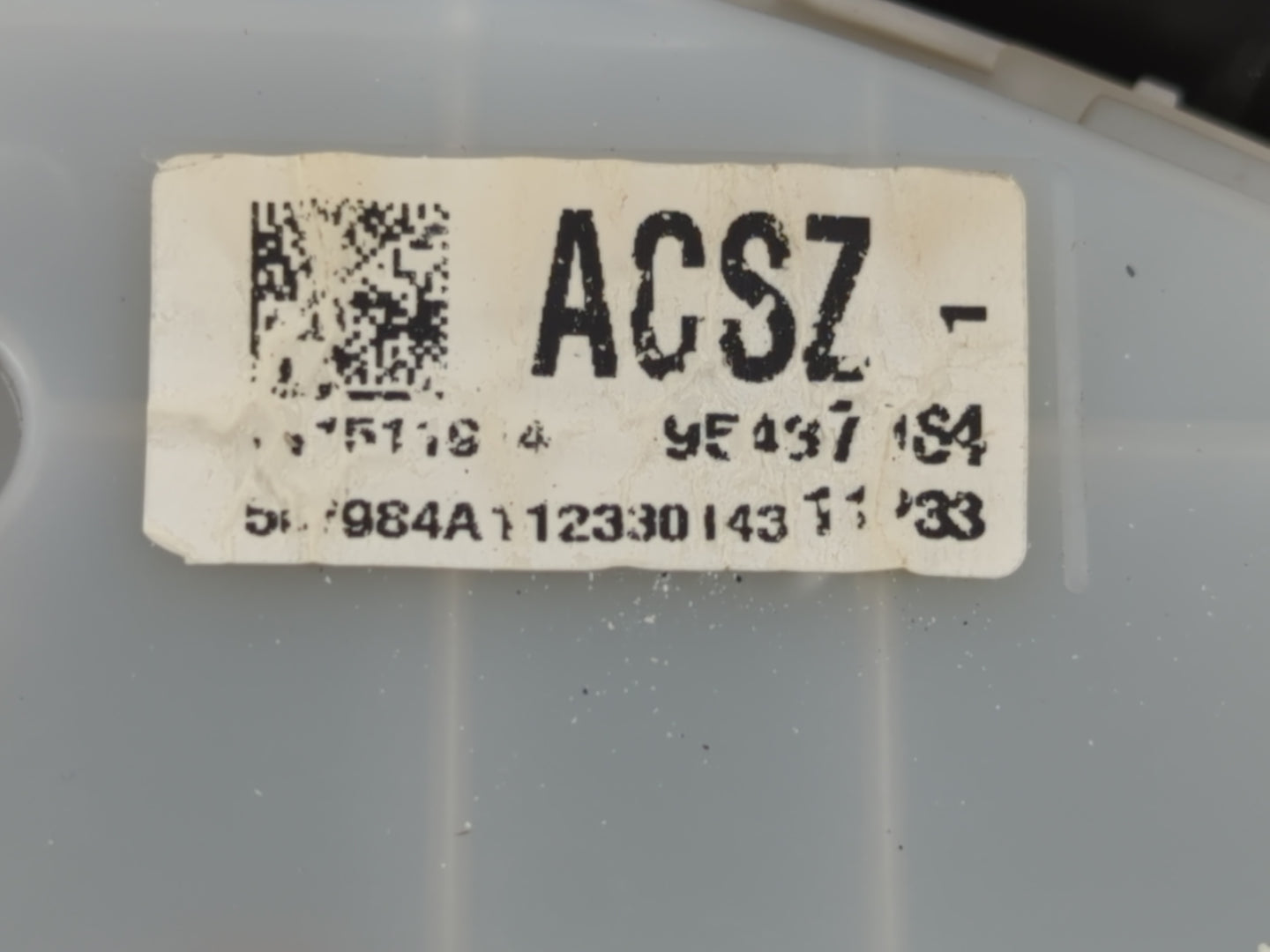 2012 Chevrolet Cruze Instrument Cluster Speedometer Gauges P/N:95437084 Fits OEM Used Auto Parts - Oemusedautoparts1.com