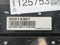 2012-2016 Chevrolet Cruze Radio AM FM Cd Player Receiver Replacement P/N:95914367 Fits Fits 2012 2013 2014 2015 2016 OEM Use