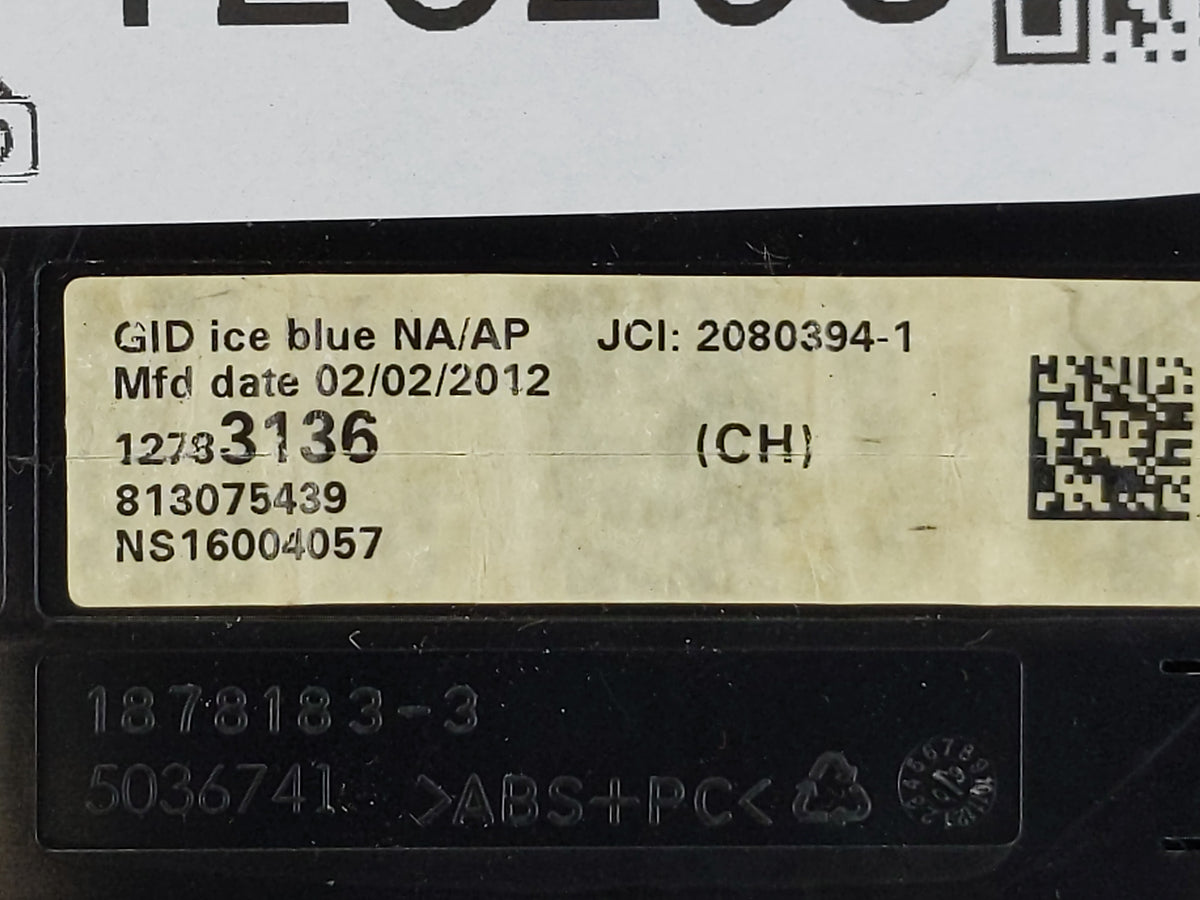 2011-2016 Chevrolet Cruze Information Radio Display Screen 1126293 - Oemusedautoparts1.com