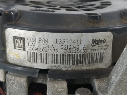 2011-2016 Chevrolet Cruze Alternator Replacement Generator Charging Assembly Engine OEM P/N:13577411 Fits OEM Used Auto Parts