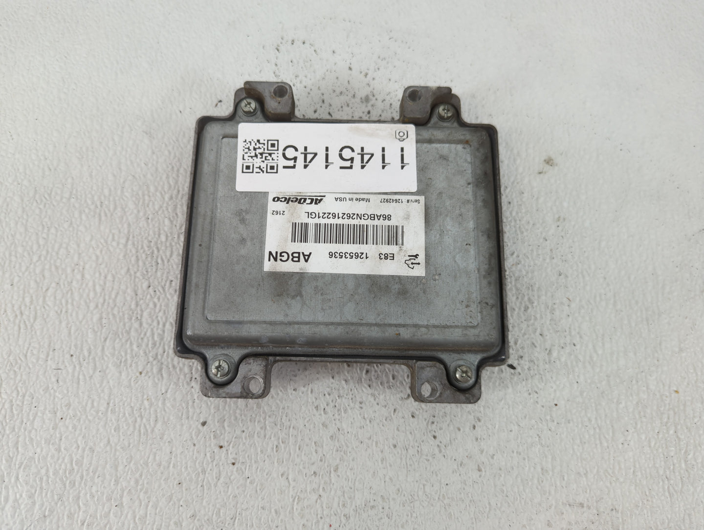 2011-2012 Chevrolet Cruze PCM Engine Control Computer ECU ECM PCU OEM P/N:12653536 Fits Fits 2009 2010 2011 2012 2013 2014 O