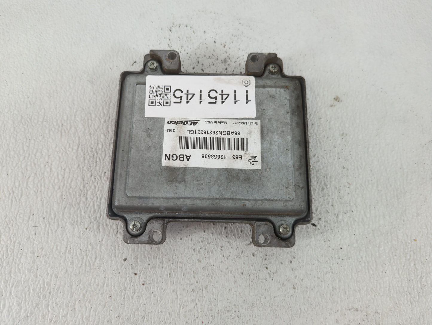 2011-2012 Chevrolet Cruze PCM Engine Control Computer ECU ECM PCU OEM P/N:12653536 Fits Fits 2009 2010 2011 2012 2013 2014 O