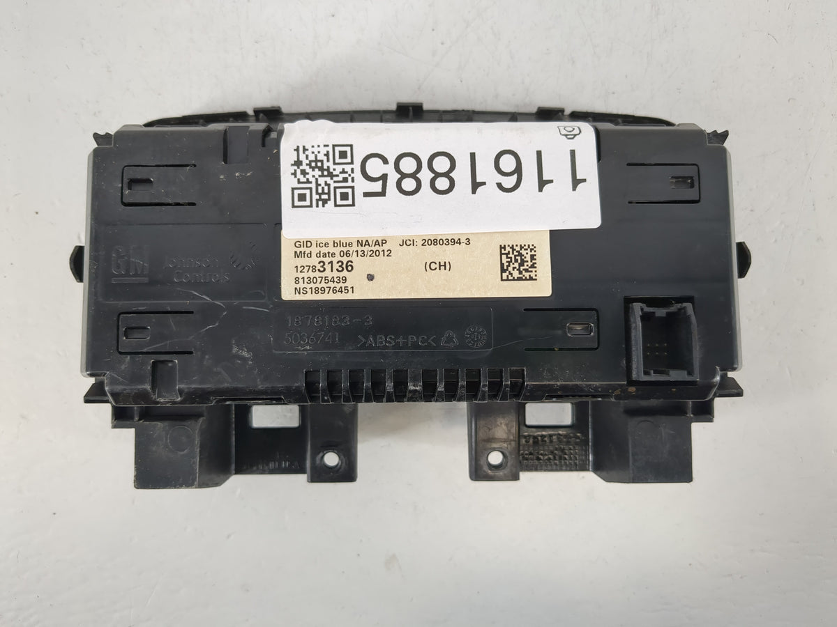 2012-2016 Chevrolet Cruze Information Radio Display Screen 1161885 - Oemusedautoparts1.com
