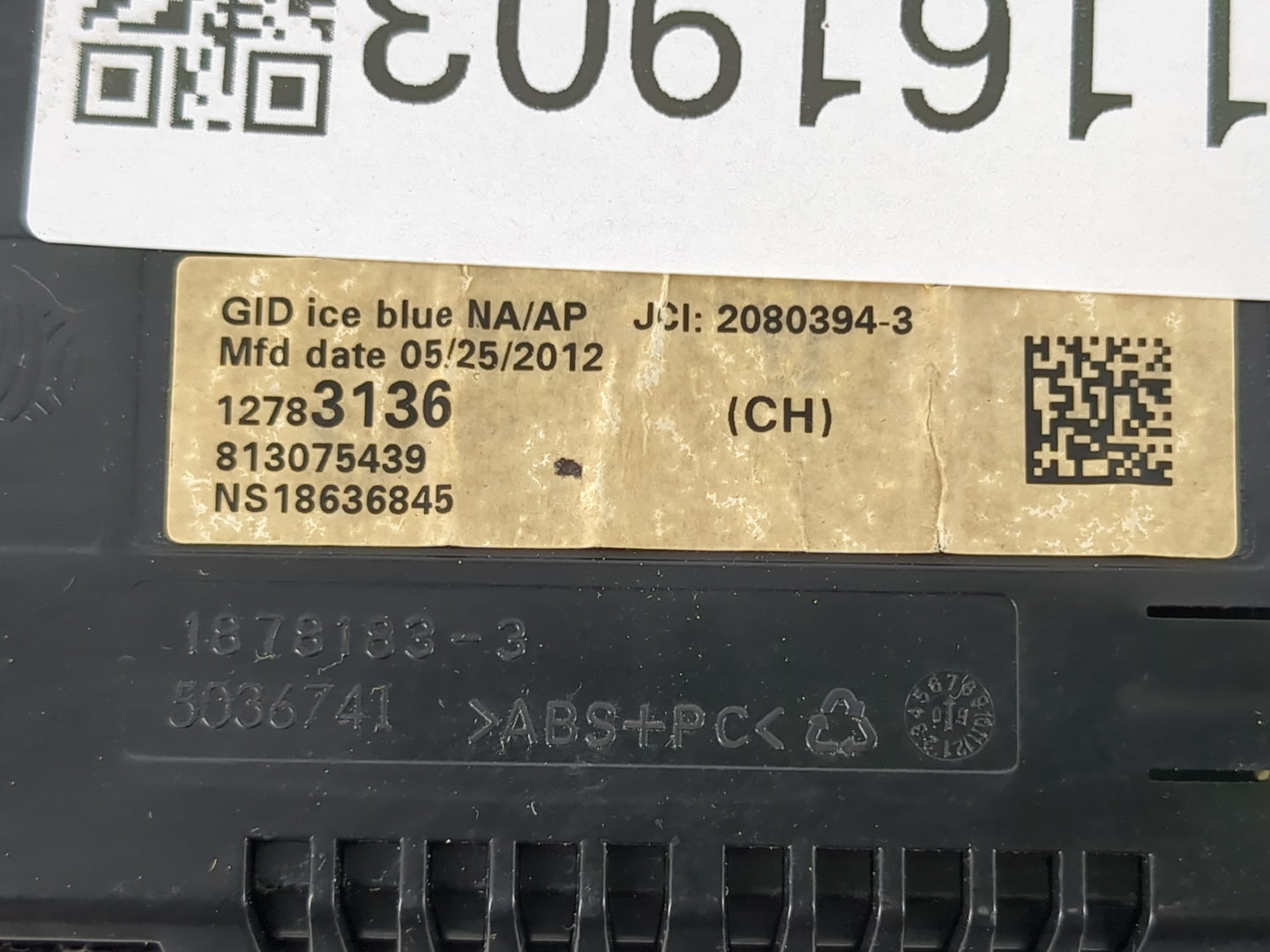 2012-2016 Chevrolet Cruze Information Display Screen - Oemusedautoparts1.com