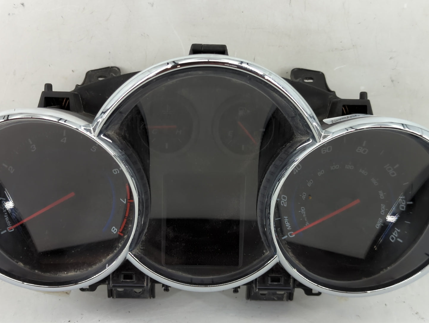 2012 Chevrolet Cruze Instrument Cluster Speedometer Gauges P/N:95940654 Fits OEM Used Auto Parts - Oemusedautoparts1.com