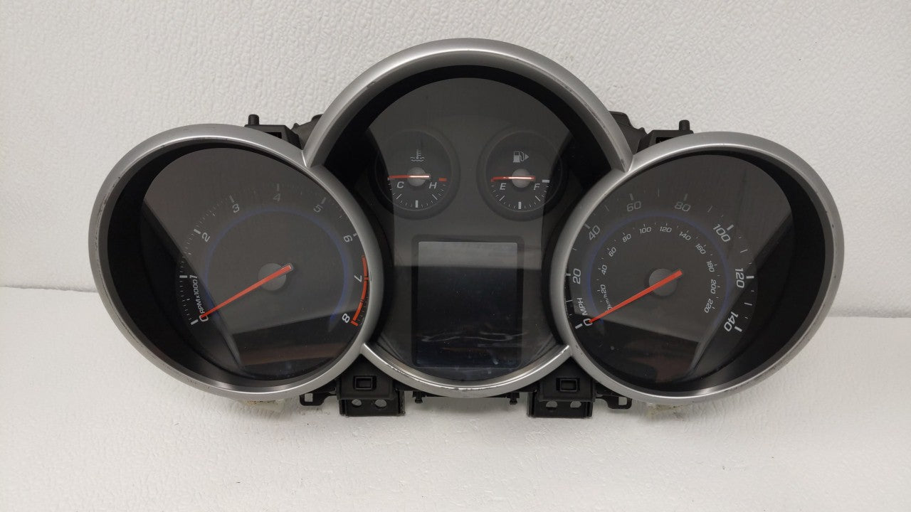 2012 Chevrolet Cruze Instrument Cluster Speedometer Gauges P/N:95940656 95487986 Fits OEM Used Auto Parts - Oemusedautoparts