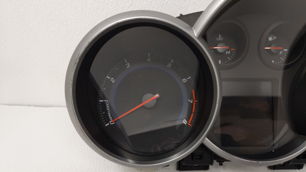2012 Chevrolet Cruze Instrument Cluster Speedometer Gauges P/N:95940656 95487986 Fits OEM Used Auto Parts - Oemusedautoparts