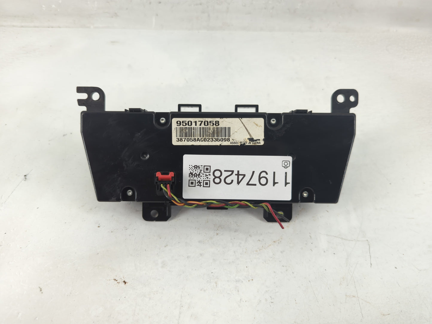 2011-2012 Chevrolet Cruze Climate Control Module Temperature AC/Heater Replacement P/N:95017058 Fits Fits 2011 2012 OEM Used