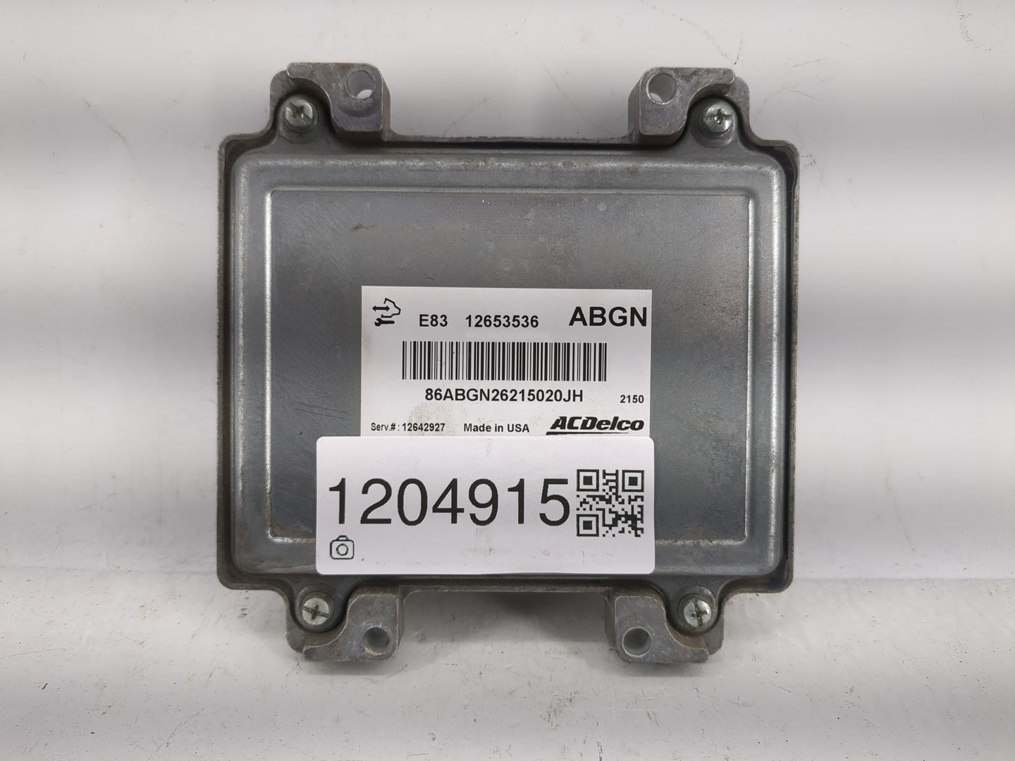 2011-2012 Chevrolet Cruze PCM Engine Control Computer ECU ECM PCU OEM P/N:E83 12653536 Fits Fits 2009 2010 2011 2012 2013 20