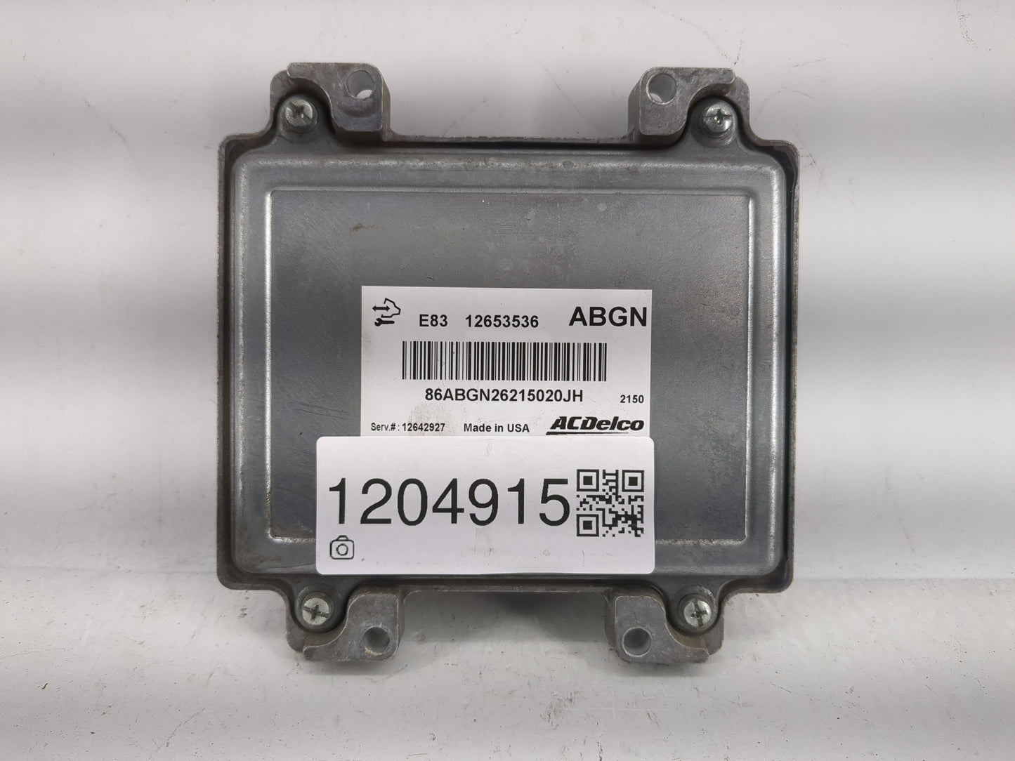 2011-2012 Chevrolet Cruze PCM Engine Control Computer ECU ECM PCU OEM P/N:E83 12653536 Fits Fits 2009 2010 2011 2012 2013 20