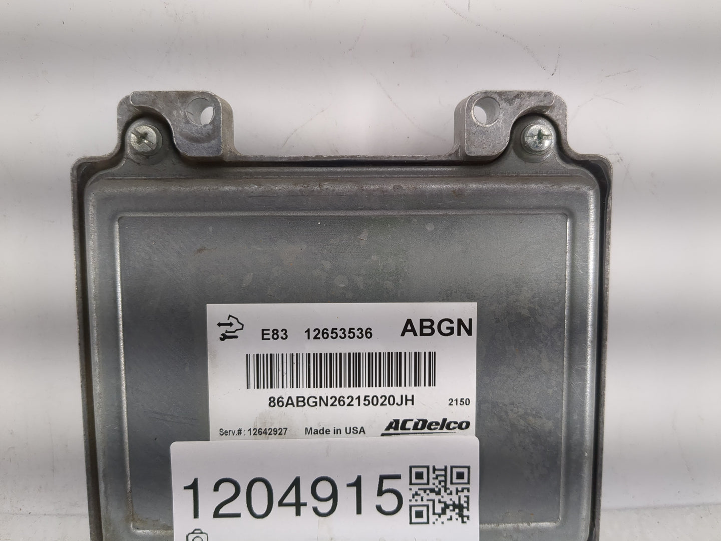 2011-2012 Chevrolet Cruze PCM Engine Control Computer ECU ECM PCU OEM P/N:E83 12653536 Fits Fits 2009 2010 2011 2012 2013 20