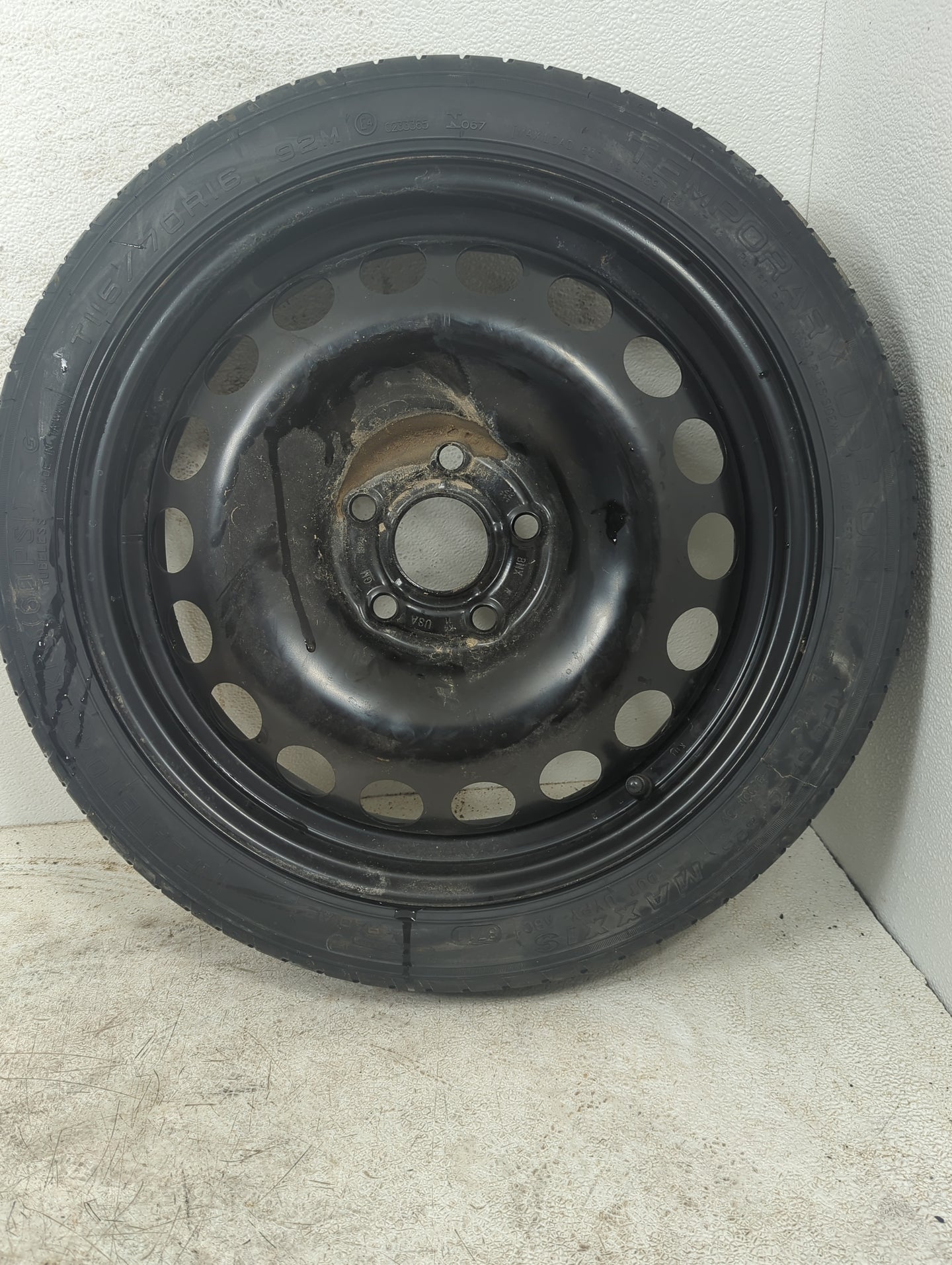 2011-2016 Chevrolet Cruze Spare Donut Tire Wheel Rim Oem 1209740 - Oemusedautoparts1.com