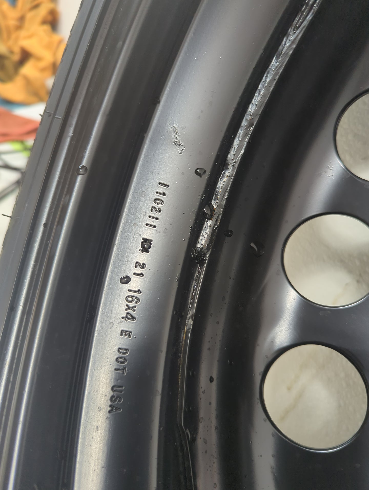 2011-2016 Chevrolet Cruze Spare Donut Tire Wheel Rim Oem 1209740 - Oemusedautoparts1.com