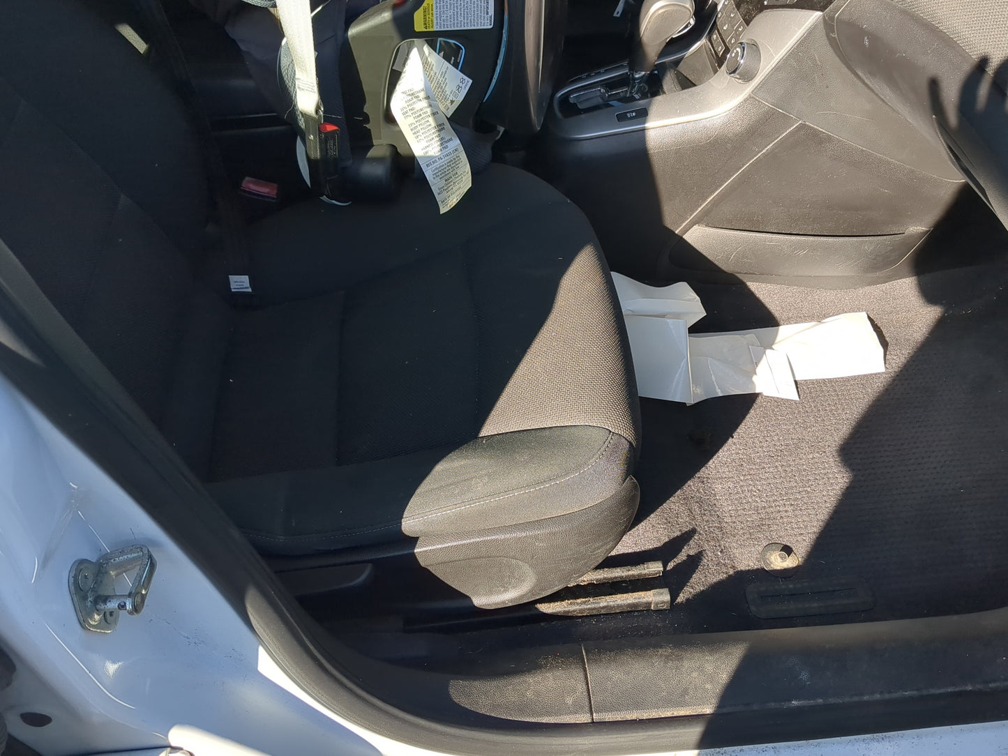2012-2016 Chevrolet Cruze Passenger Front Seat Oem - Oemusedautoparts1.com