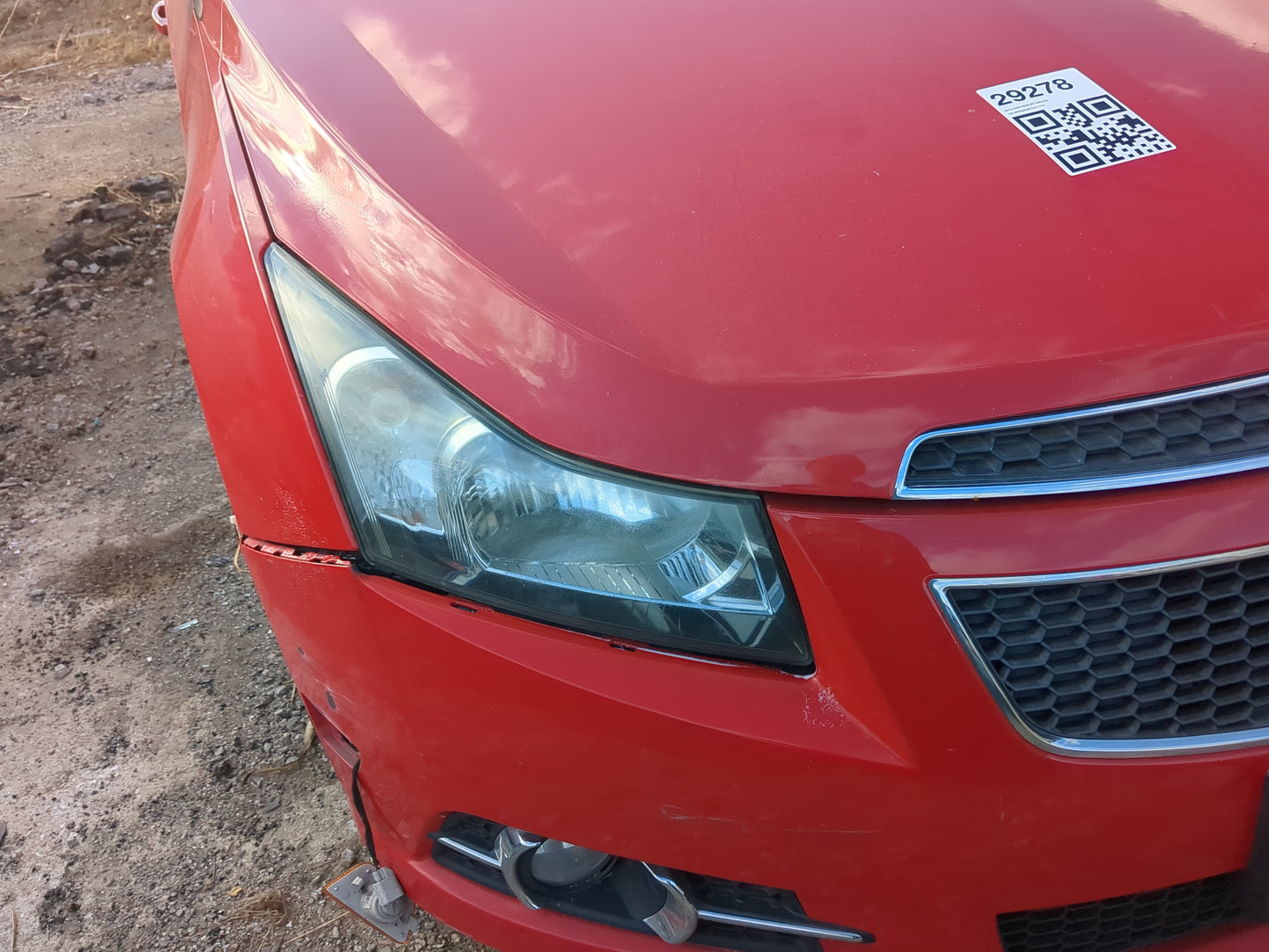 2012-2016 Chevrolet Cruze Passenger Right Oem Head Light Headlight Lamp - Oemusedautoparts1.com