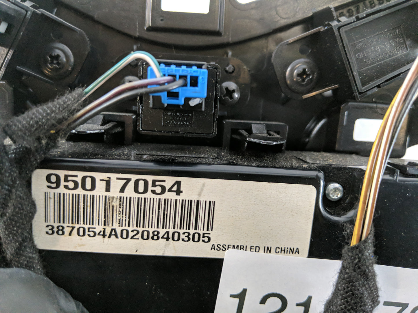 2012-2016 Chevrolet Cruze Climate Control Module Temperature AC/Heater Replacement P/N:95017054 Fits Fits 2012 2013 2014 201