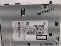 2012 Chevrolet Cruze Radio AM FM Cd Player Receiver Replacement P/N:22815635 Fits OEM Used Auto Parts - Oemusedautoparts1.co