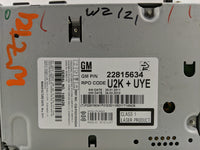 2012 Chevrolet Cruze Radio AM FM Cd Player Receiver Replacement P/N:22815634 Fits OEM Used Auto Parts - Oemusedautoparts1.co