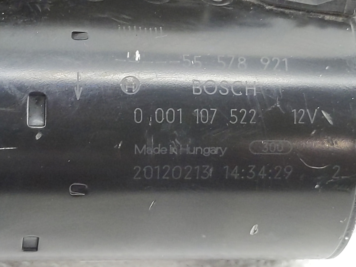 2011-2016 Chevrolet Cruze Car Starter Motor Solenoid OEM P/N:001 107 522 Fits OEM Used Auto Parts - Oemusedautoparts1.com