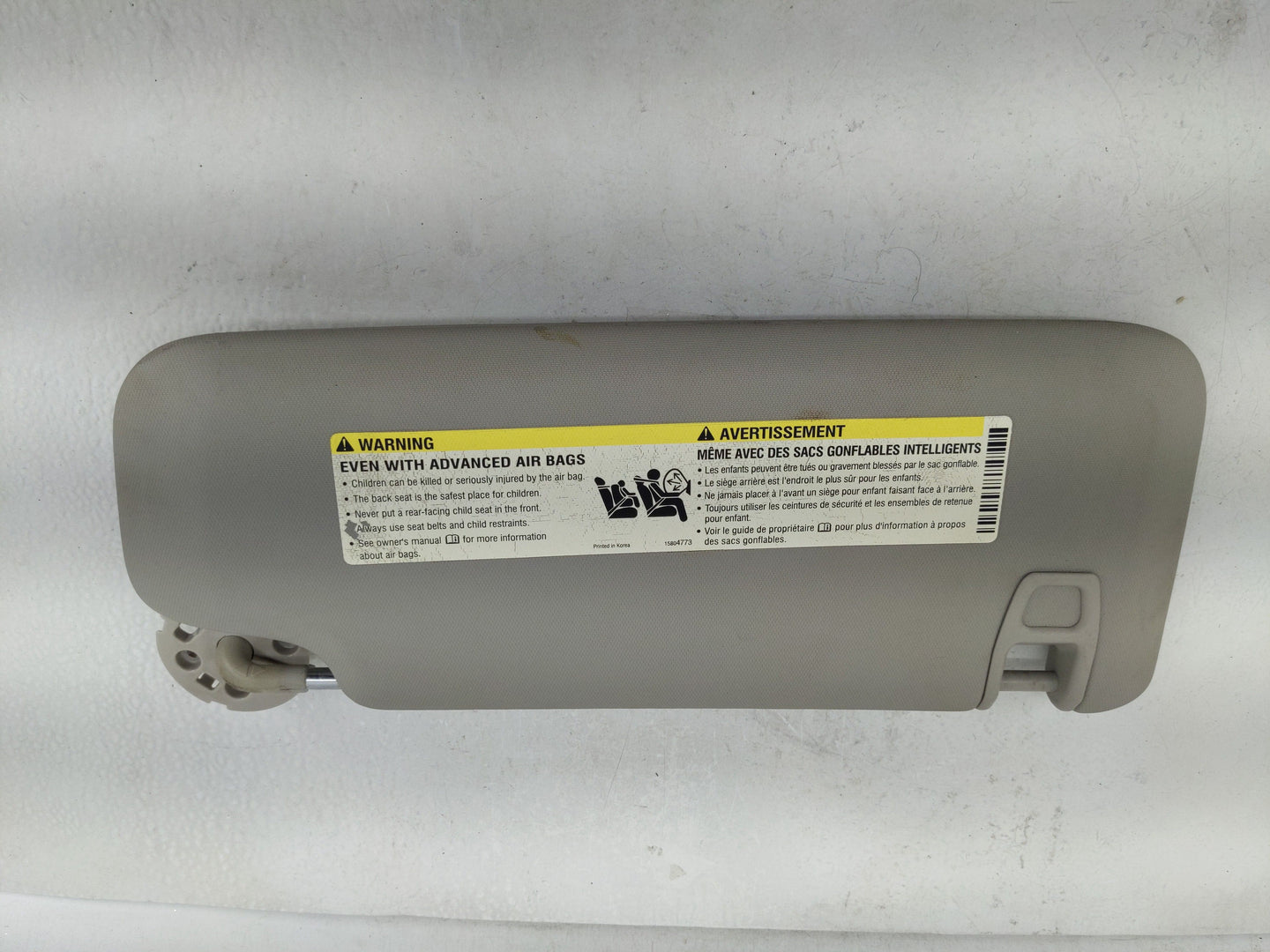 2011-2016 Chevrolet Cruze Sun Visor Shade Replacement Passenger Right Mirror Fits Fits 2011 2012 2013 2014 2015 2016 OEM Use