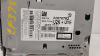 2011-2012 Chevrolet Cruze Radio AM FM Cd Player Receiver Replacement P/N:22870782 22815634 Fits Fits 2010 2011 2012 OEM Used