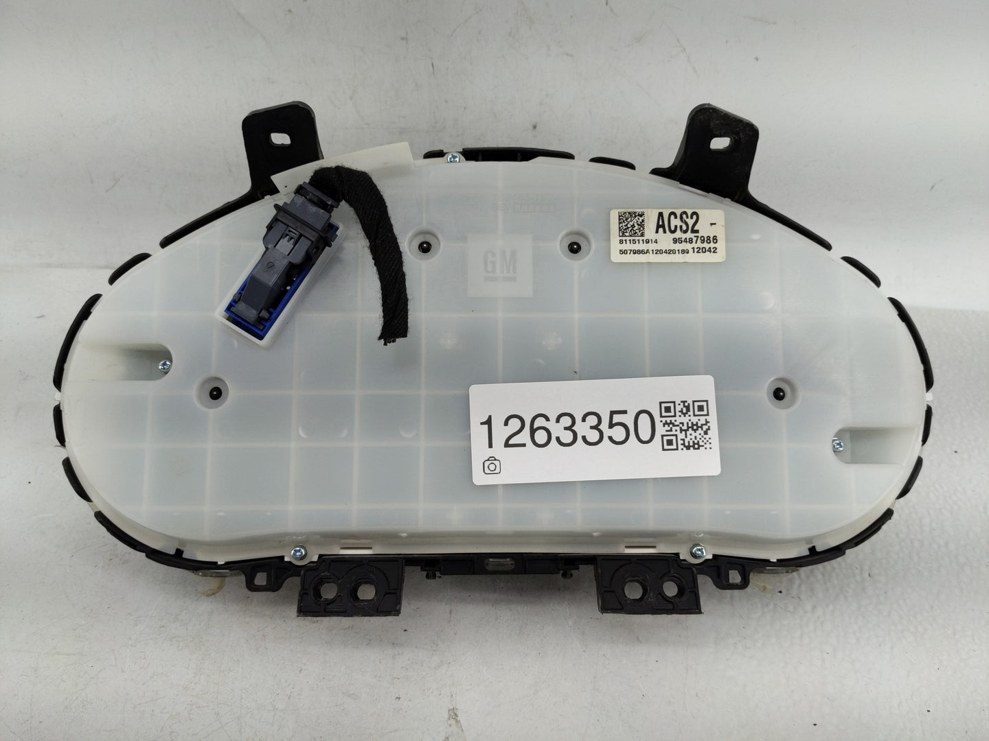 2012 Chevrolet Cruze Instrument Cluster Speedometer Gauges P/N:507986A 95487986, 811511914 Fits OEM Used Auto Parts - Oemuse