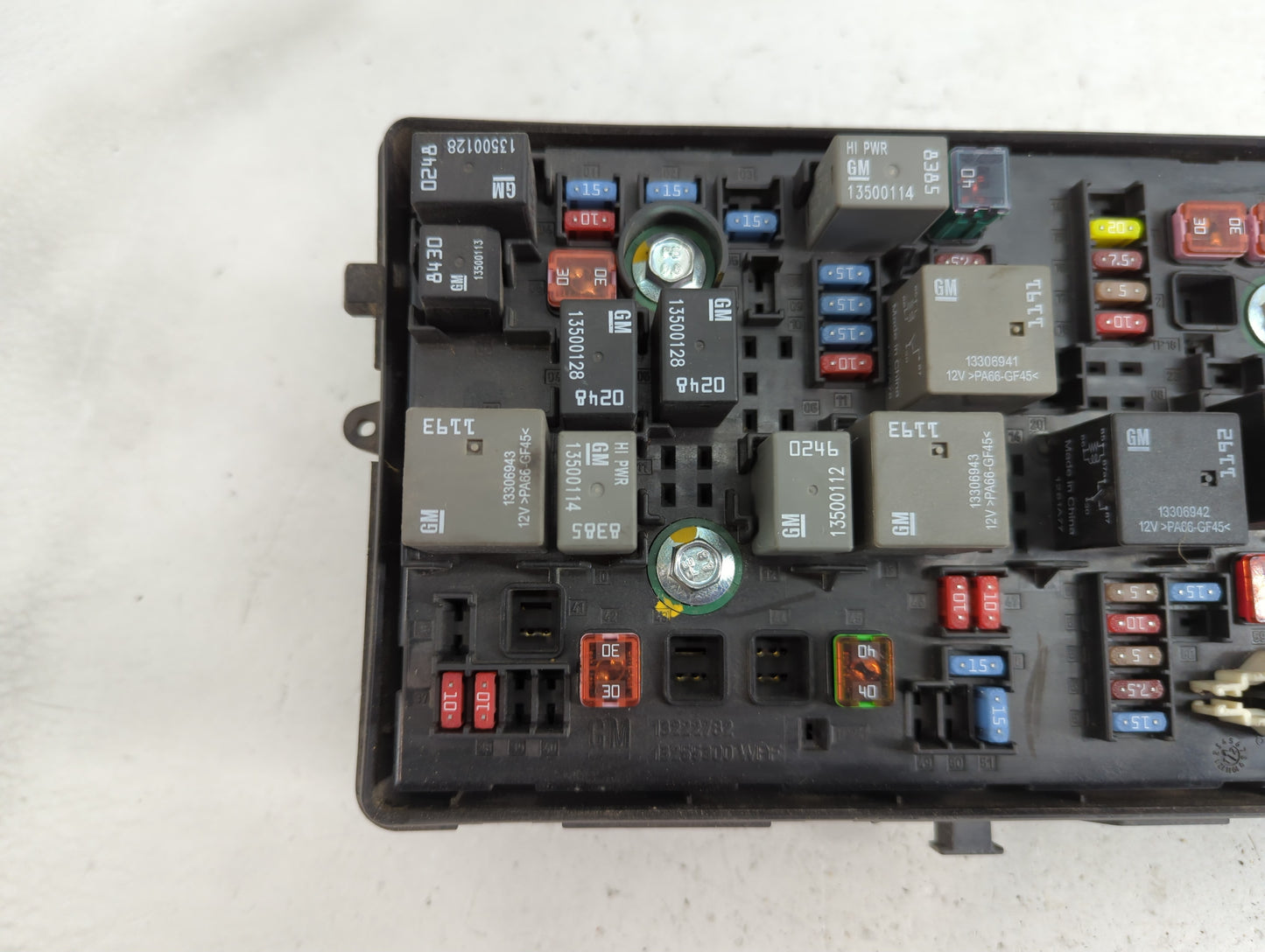 2011-2014 Chevrolet Cruze Fusebox Fuse Box Panel Relay Module Fits Fits 2011 2012 2013 2014 OEM Used Auto Parts - Oemusedaut